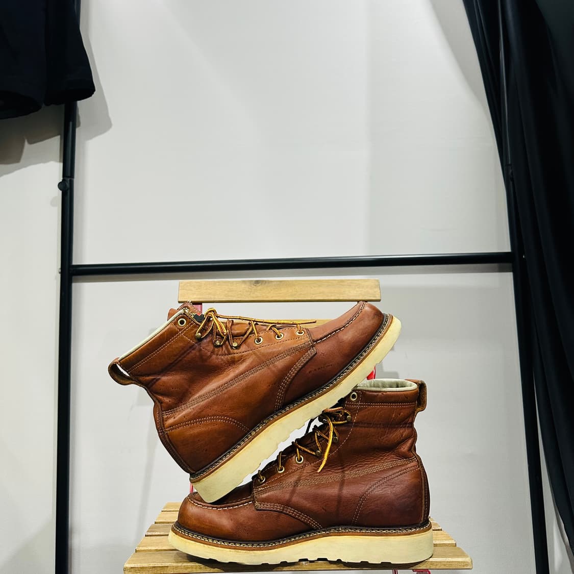 US9.5 275) 쏘로굿 워커 남성 남자 부츠 목토 브라운 상품이미지7