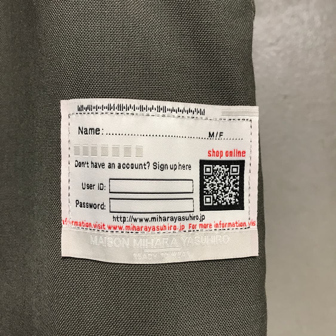 미하라야스히로 팬츠 48 상품이미지5