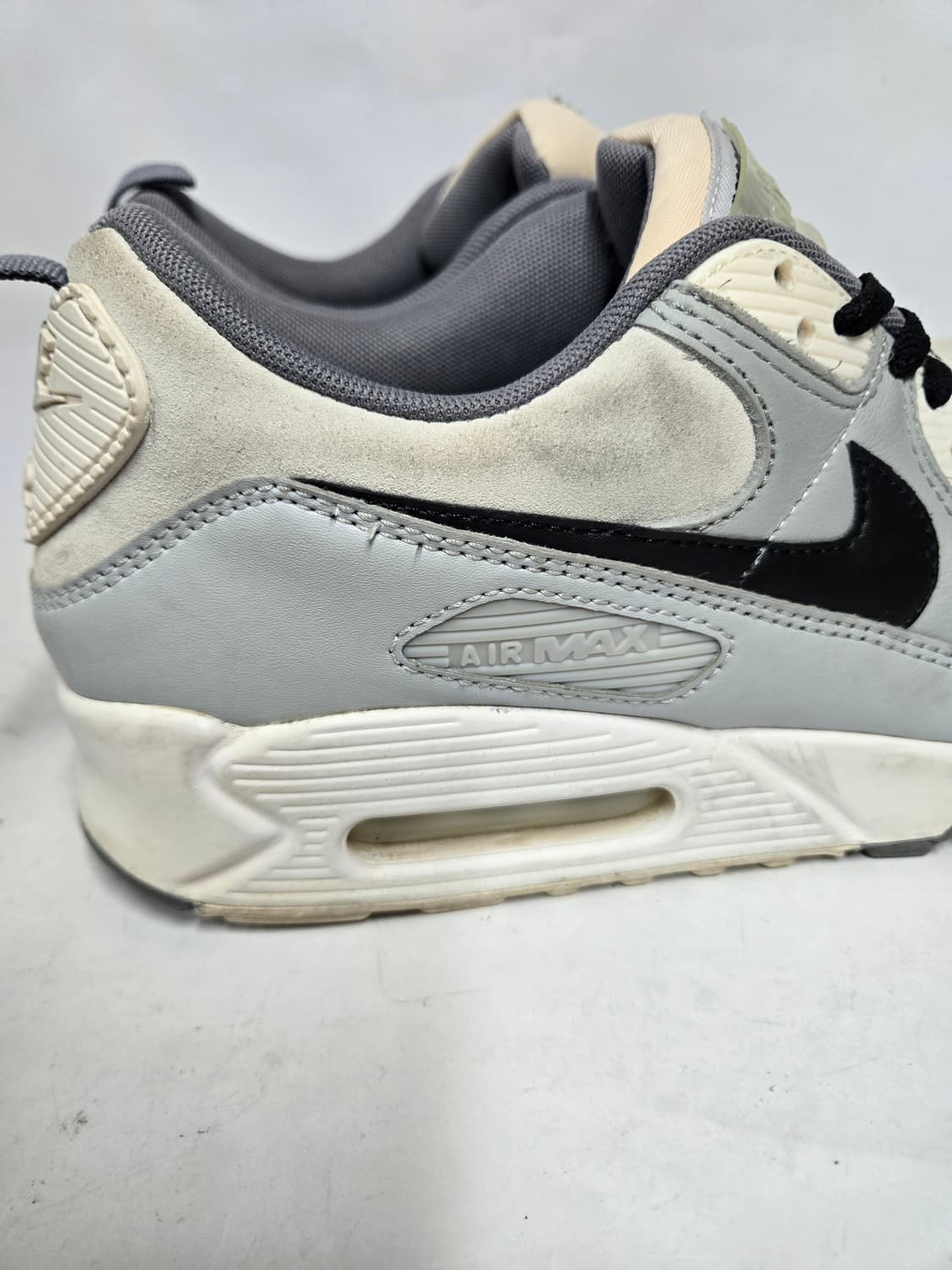 나이키 에어맥스 90 회색/흰색 US10 280mm 상품이미지9