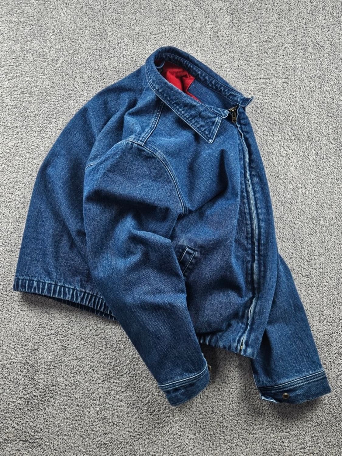 폴로랄프로렌 데님 레드라이닝 블루종 자켓 ( 2XL ) / 10806 상품이미지4