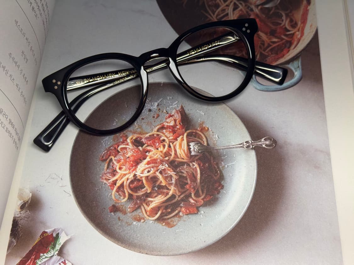 마크 맥네어리 미국 패션 디자이너 뿔테 안경 0108 상품이미지2