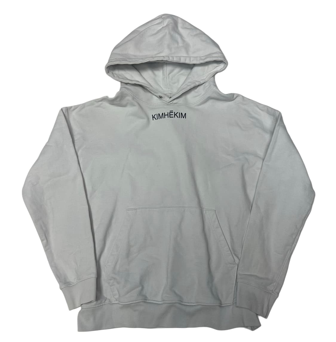 김해김 화이트후드티 L 상품이미지1