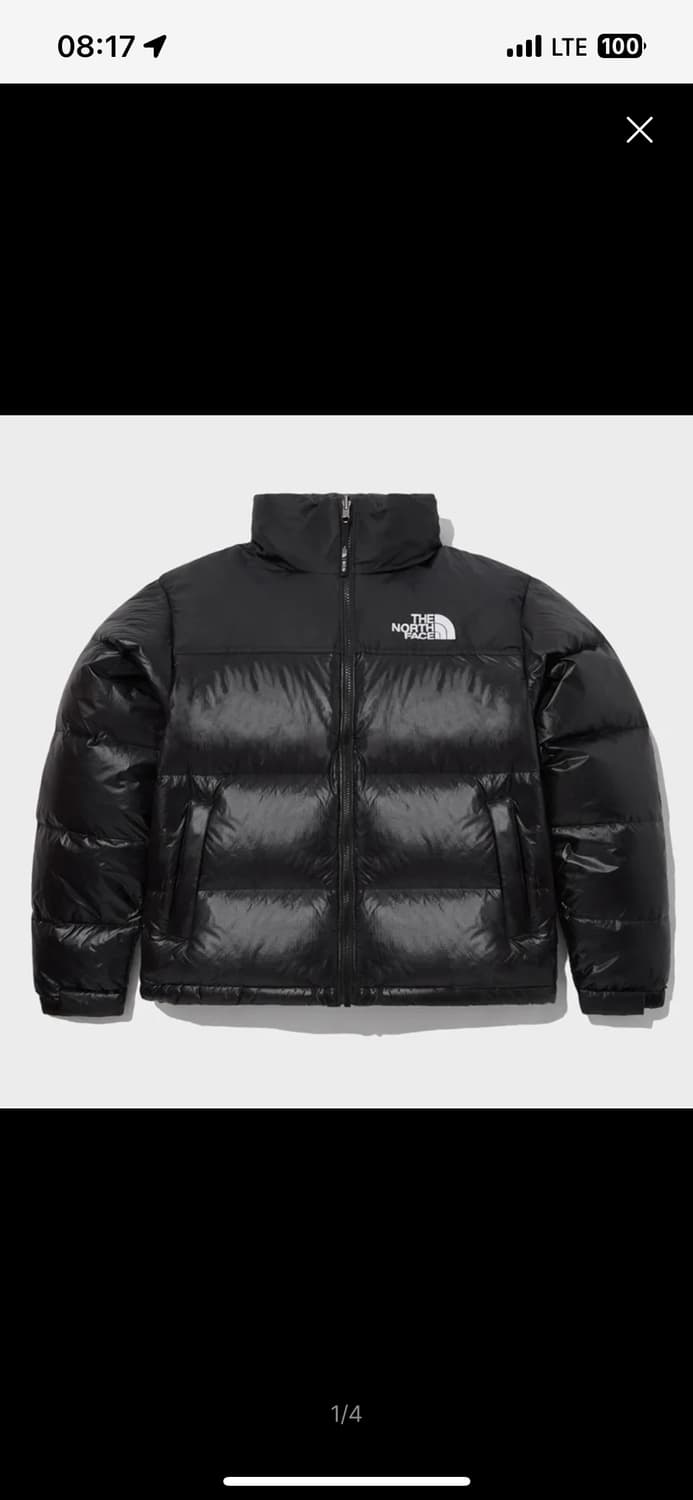 NJ1DP75C 남성 1996 에코 눕시 자켓_REAL BLACK 상품이미지1