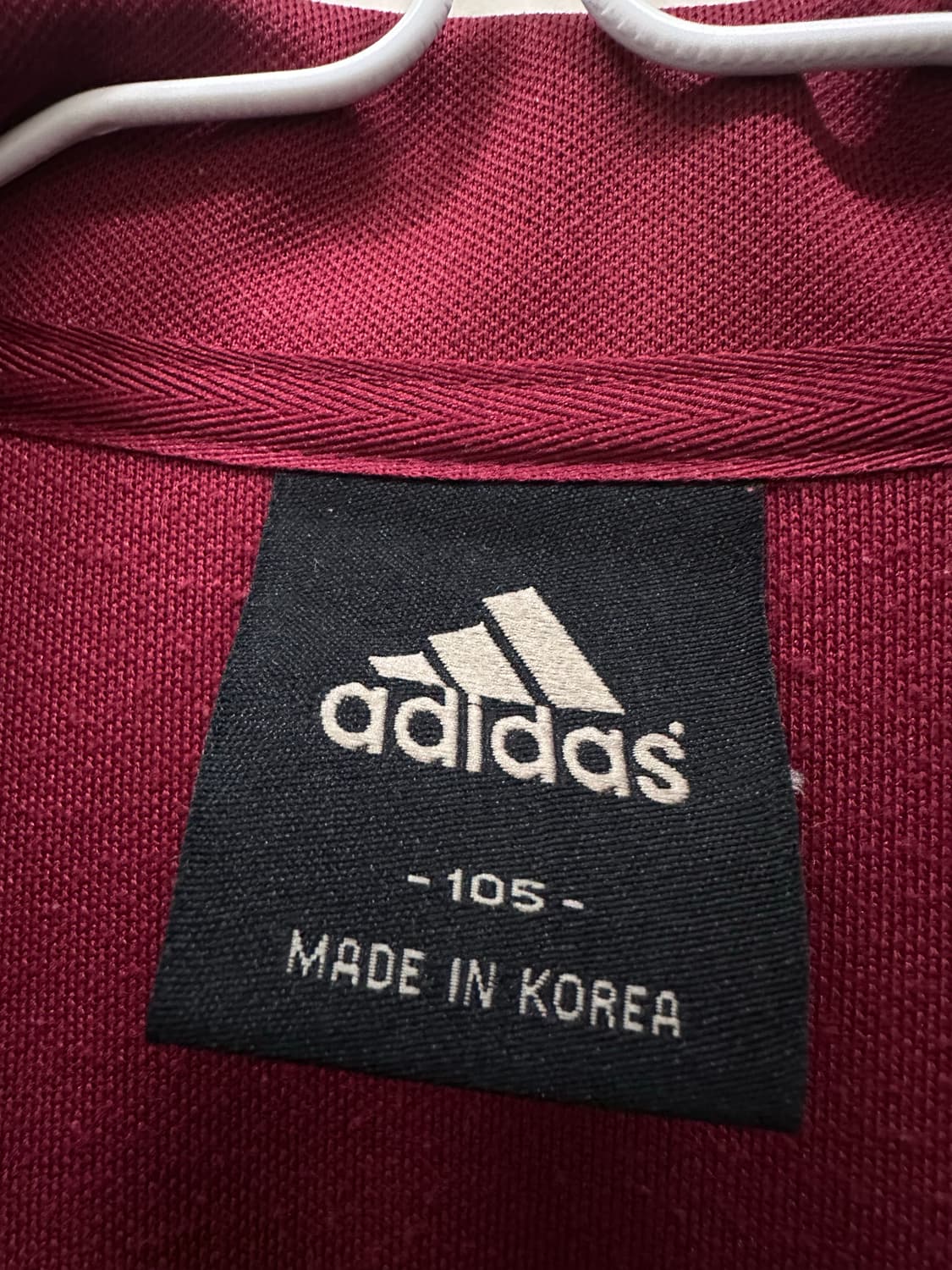 아디다스 버건디 트랙탑 져지 상품이미지2