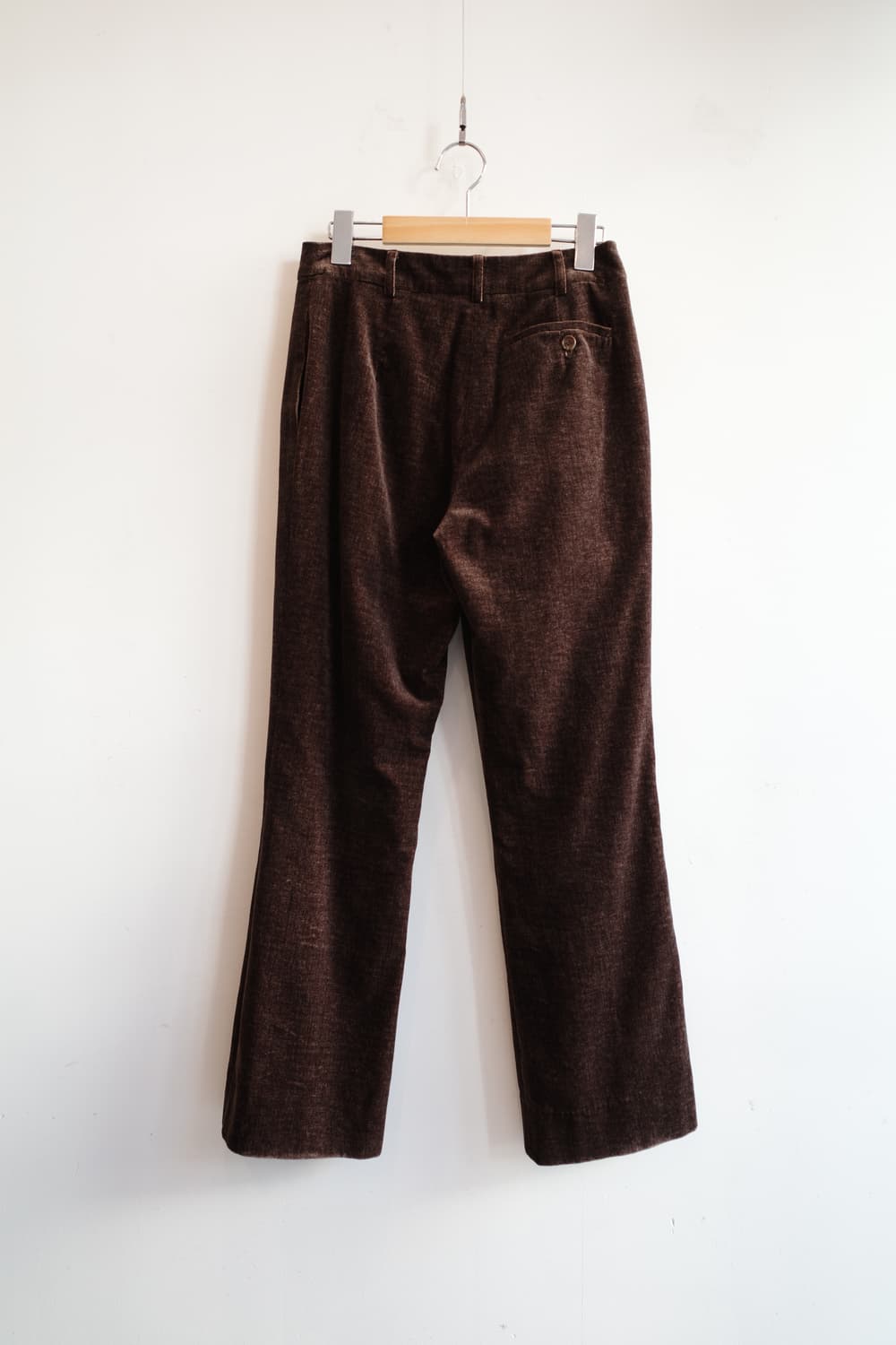 LANVIN 랑방 벨벳 세미 부츠컷 팬츠 (27인치) 상품이미지9