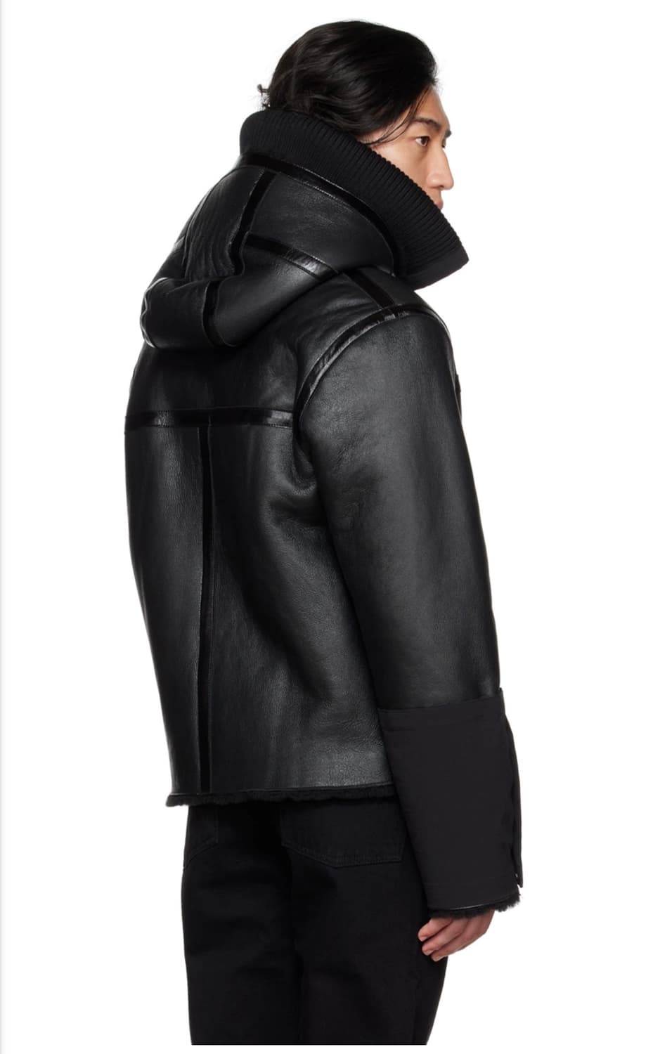 032c 레더자켓 (무스탕) L사이즈 105 상품이미지3