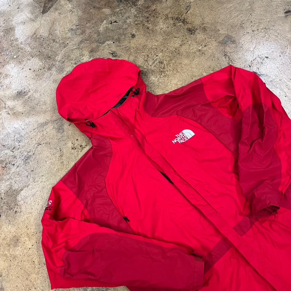 [정품/L] 노스페이스 레드 바람막이 자켓 b19 상품이미지1