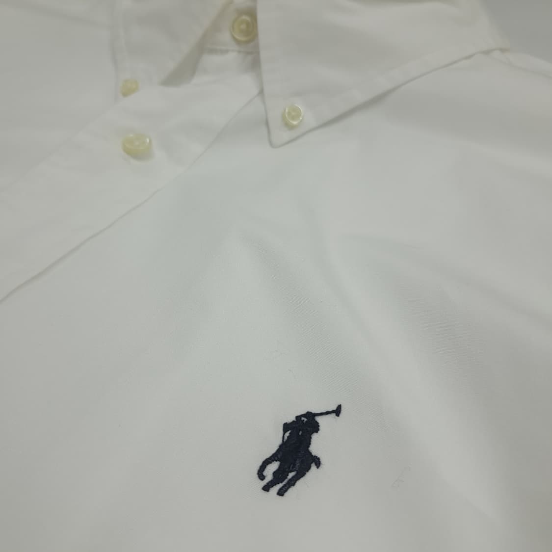 Co895 2XL 폴로 랄프로렌 화이트 긴팔 셔츠 남방 상품이미지5