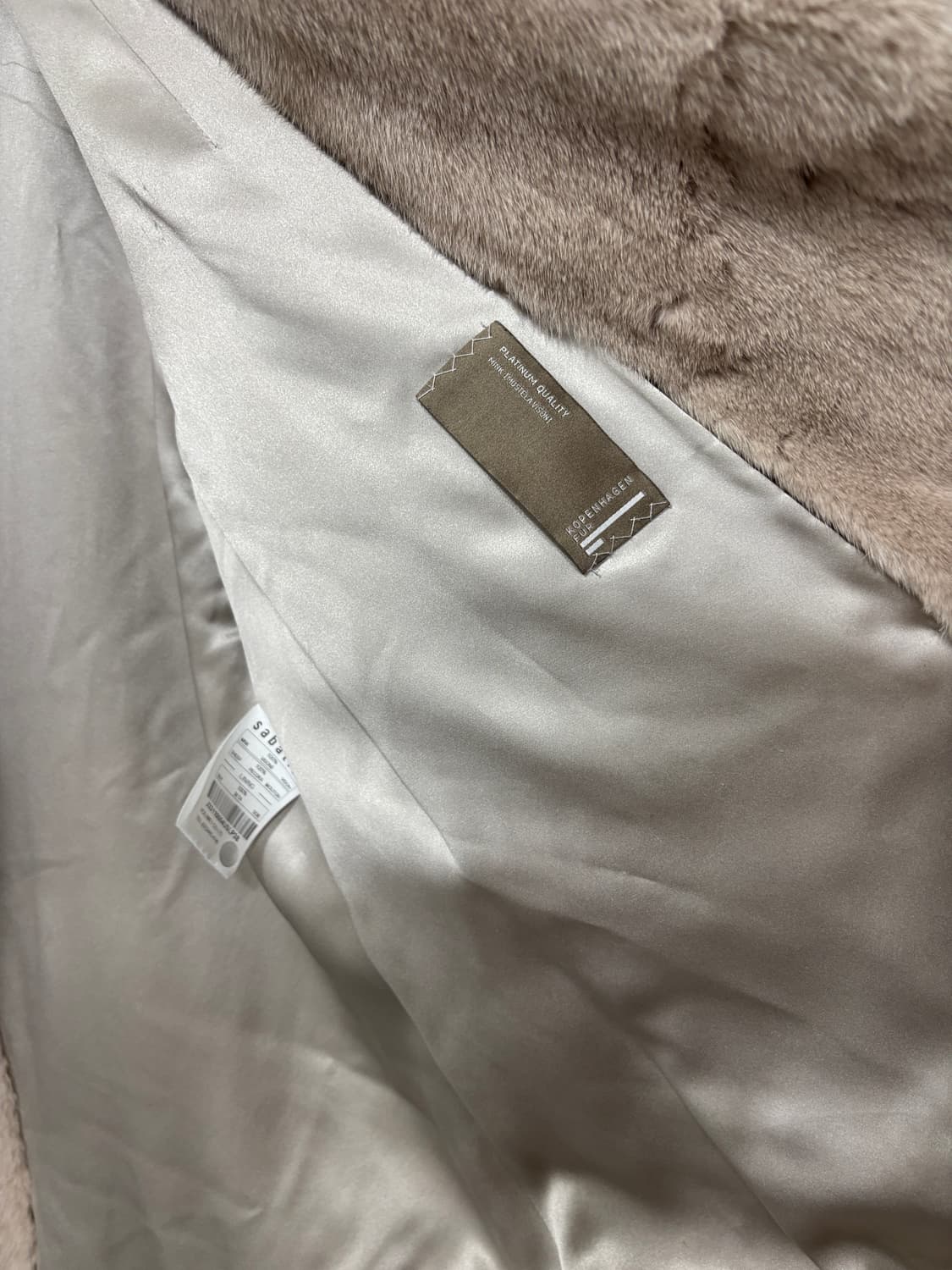 사바티에 플래티넘 밍크자켓 상품이미지6