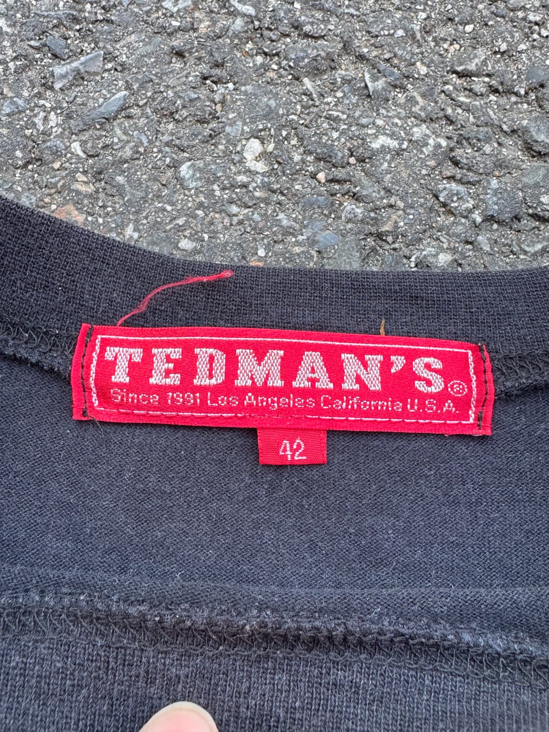 테드컴퍼니 테드맨 자수 반팔티셔츠  상품이미지4