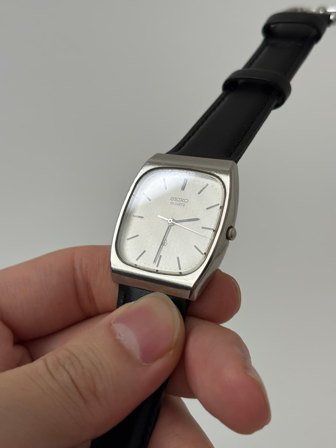 1980s Silver Square Quartz 상품이미지3