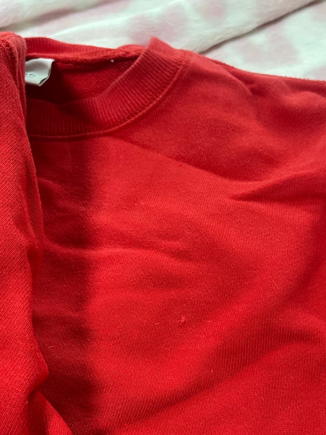 커버낫 레드 맨투맨 상품이미지2