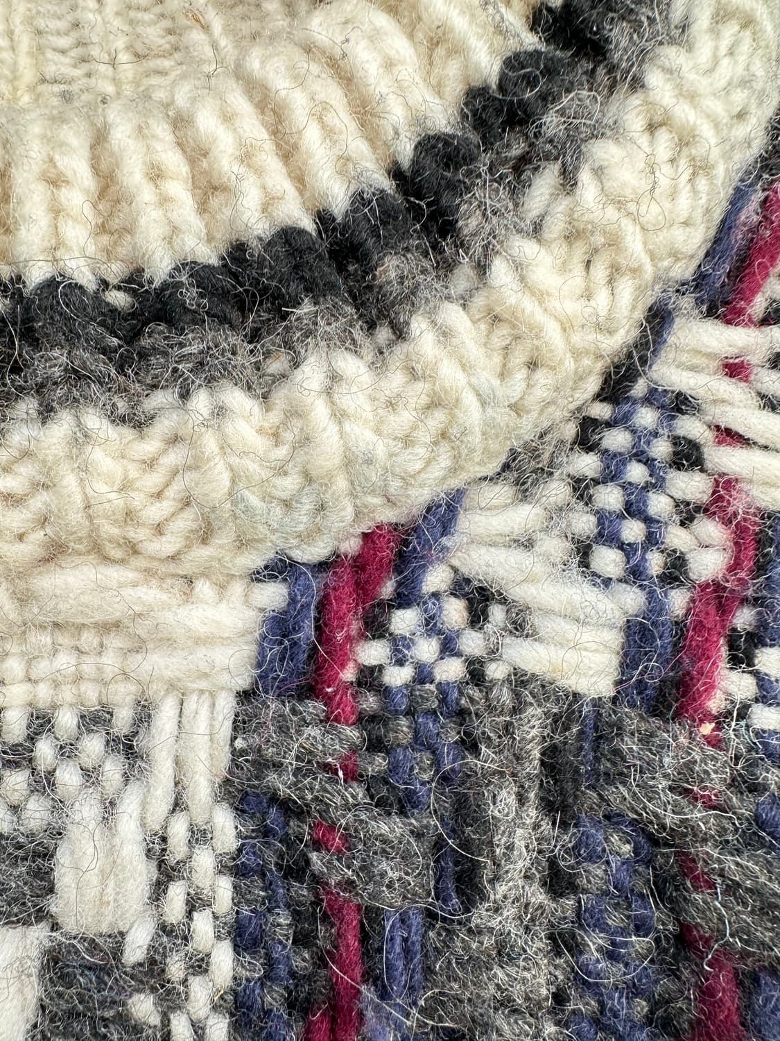 빈티지 피셔맨 울스웨터 상품이미지4