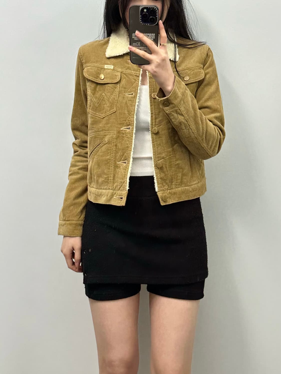 Wrangler 랭글러 코듀로이 양털 자켓 상품이미지1