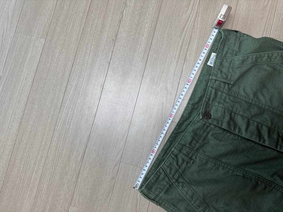 orslow 오어슬로우 퍼티그 레귤러핏 4사이즈 노수선 상품이미지7