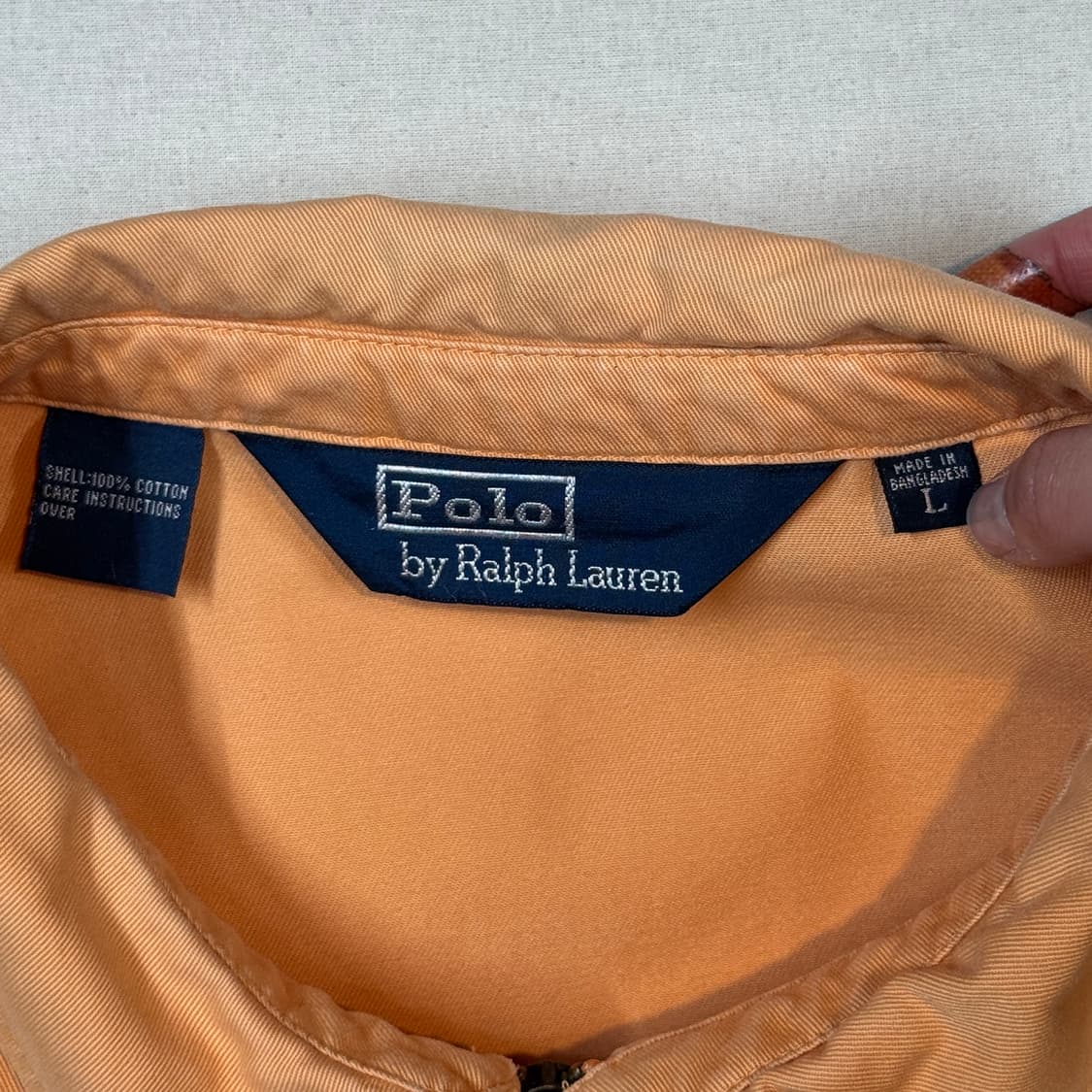 L) 폴로 랄프로렌 베이포트 스윙탑 코튼 자켓 주황 오렌지 상품이미지7