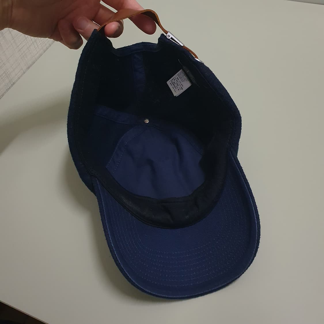 OS) 나이키 NSW 헤리티지86 코르테즈 드라이핏 울 모 볼캡 네이비 상품이미지6