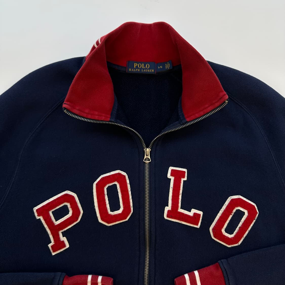 폴로 신형POLO 아치로고 집업 가디건 상품이미지1