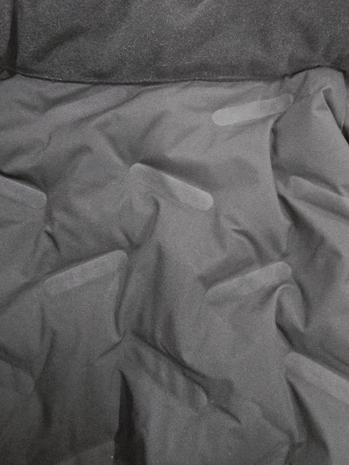 몽벨 블랙 경량 패딩 고주파 자켓105 상품이미지8