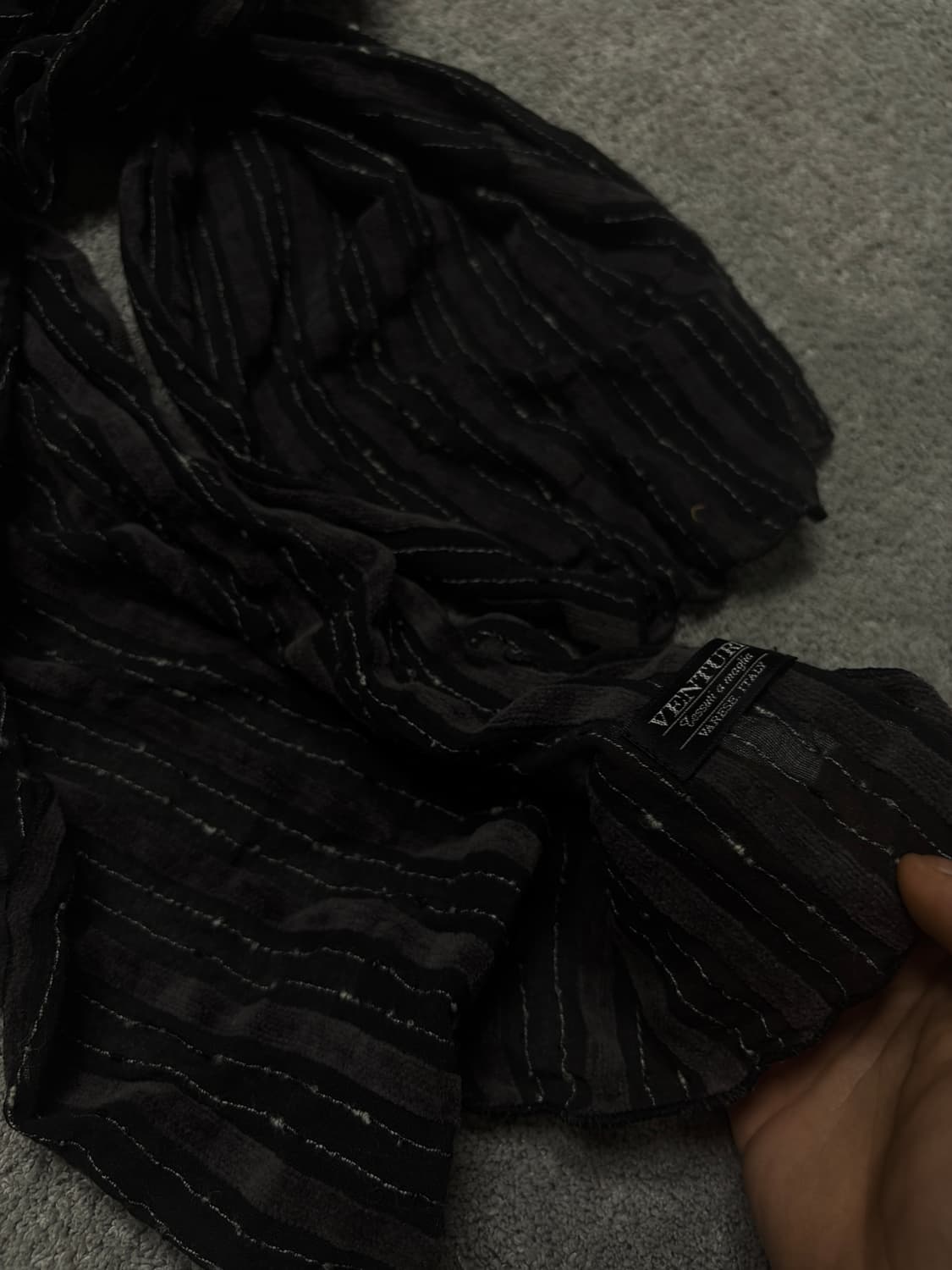 Vintage minimal grunge mood scarf 상품이미지3