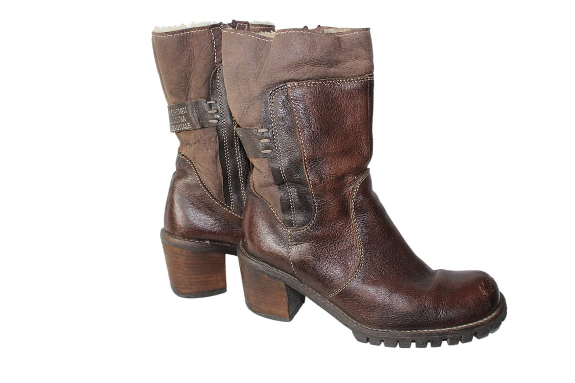 Manas Design 레더 시어링 부츠 상품이미지5