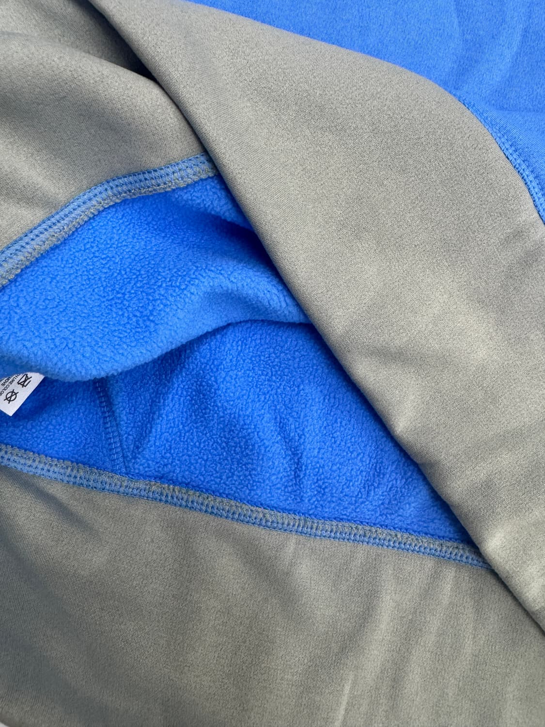 재팬 나이키 크림 스카이 블루 빅 스우시 워머 기모 후드티셔츠 기능성 상품이미지6