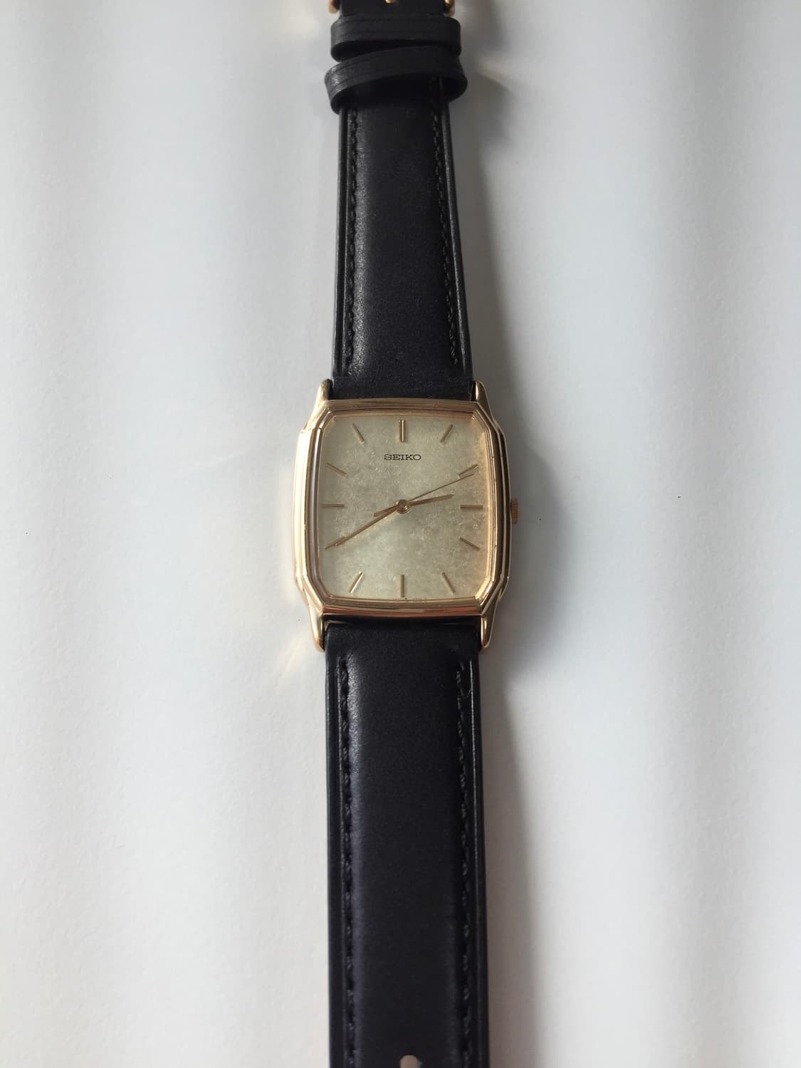 90s seiko square gold quartz 상품이미지7