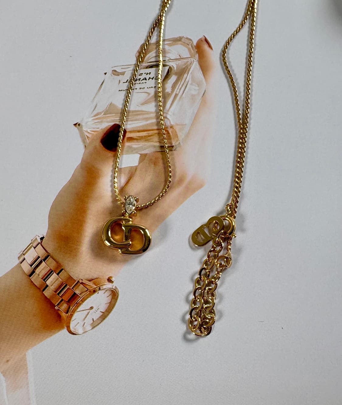 디올 빈티지 시그니처 목걸이 상품이미지2