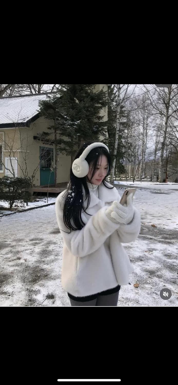 더위시 leeds 리즈 로엔 밍크퍼 코트 퍼자켓 상품이미지2