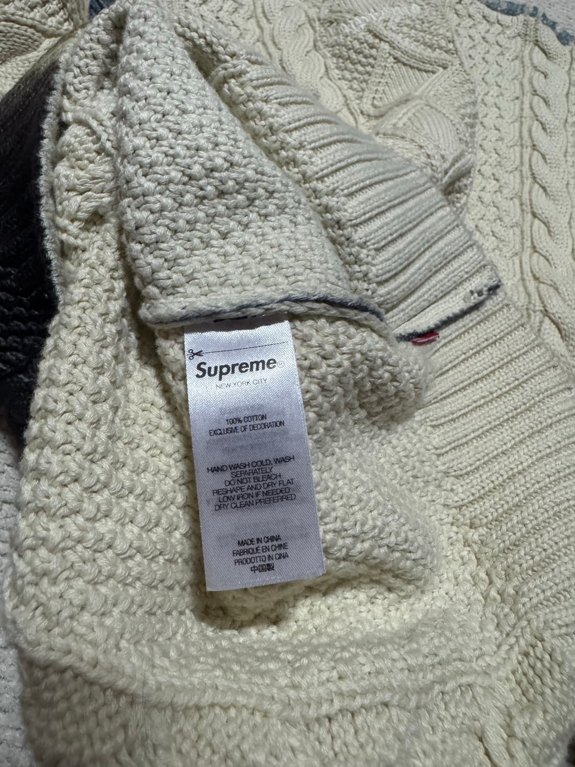 Supreme Kurt Cobain Sweater White M 상품이미지7