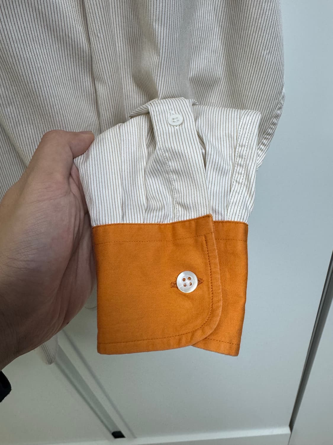 드리스반노튼 스트라이프 셔츠 상품이미지4