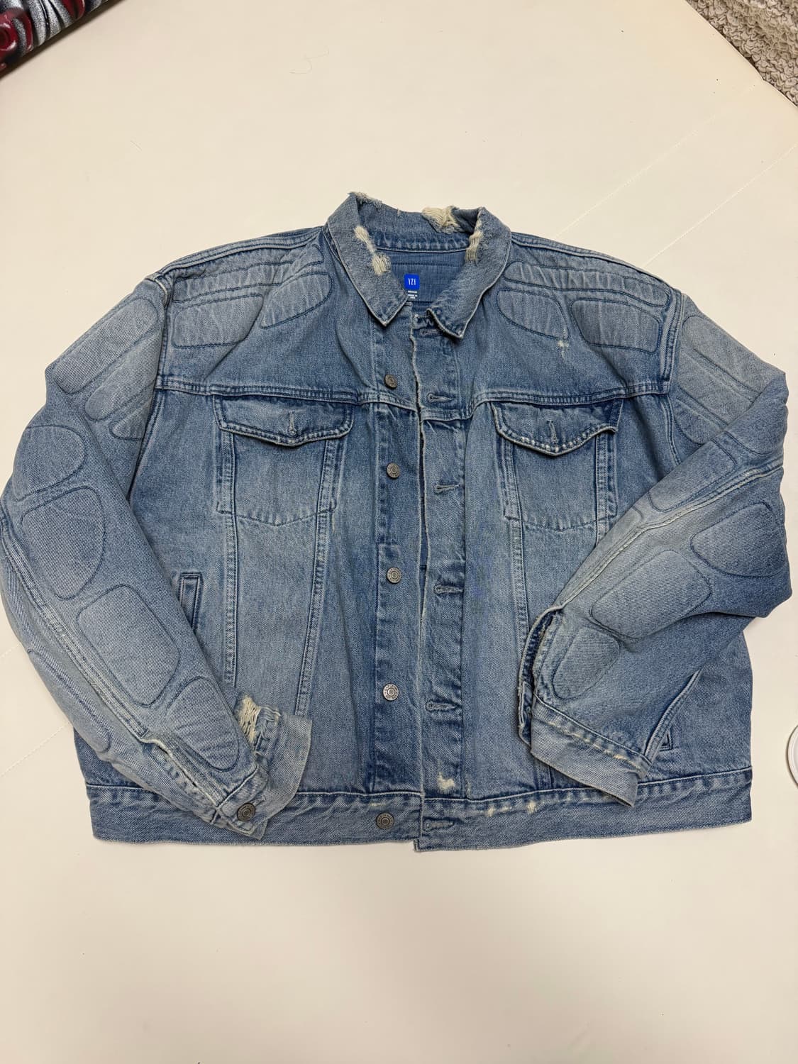 [m] 이지 갭 발렌시아가 데님 자켓 상품이미지1