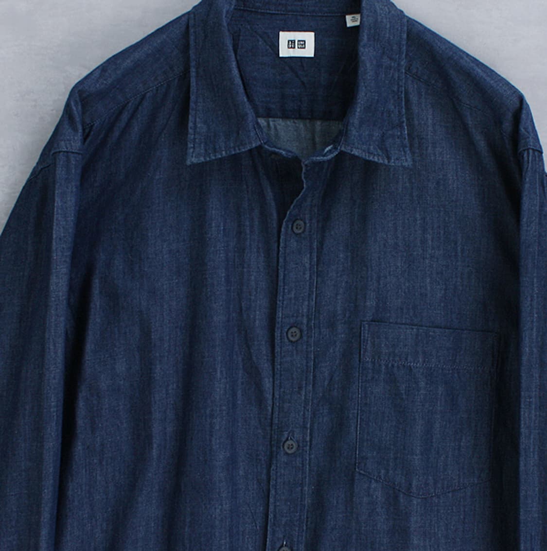 UNIQLO denim shirt _ S3690 상품이미지2