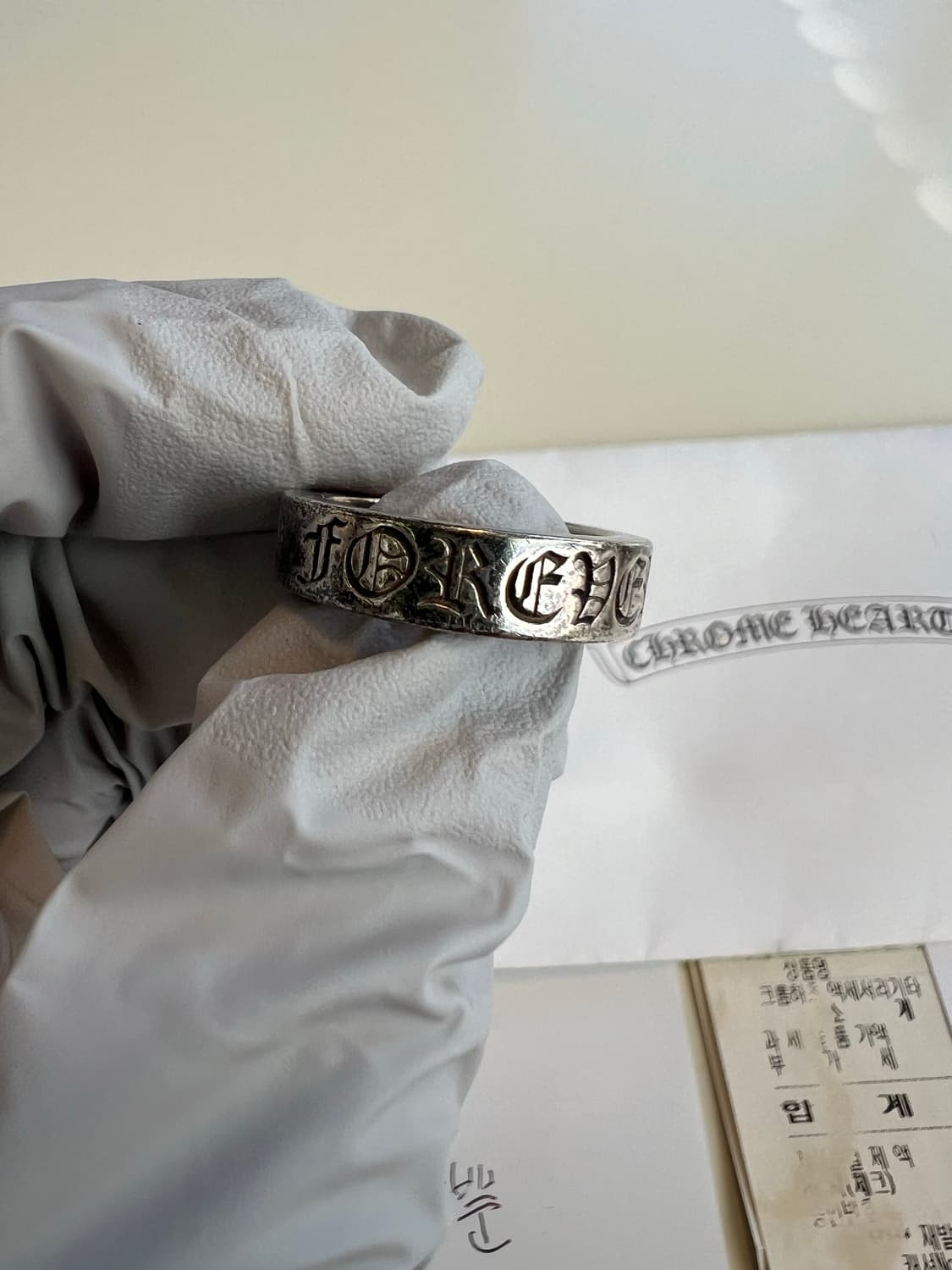 [us7.5] 크롬하츠 포에버링 상품이미지3