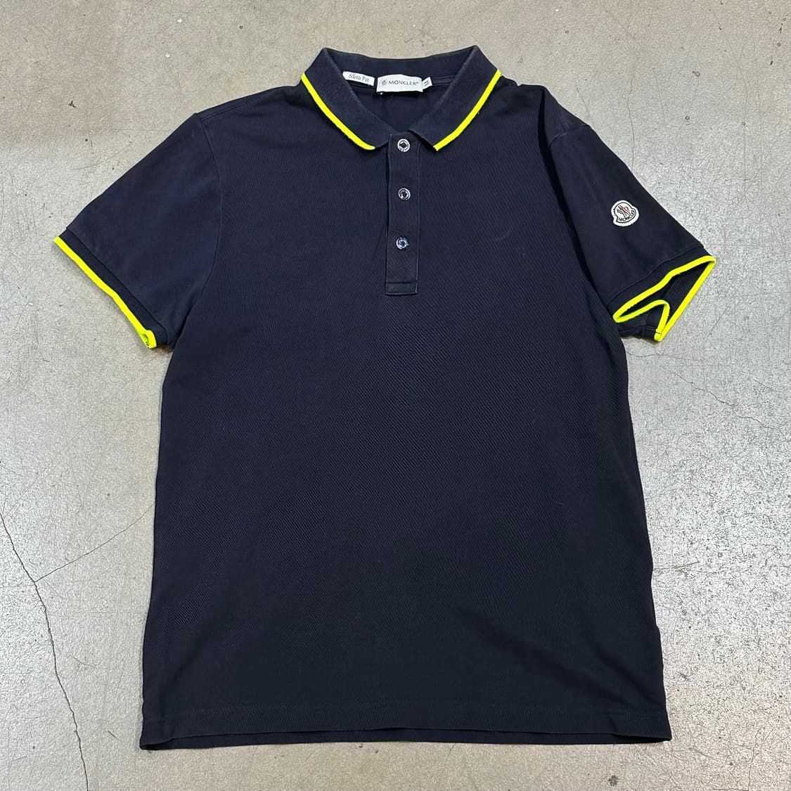M 몽클레어 슬림핏 반팔 카라티 상품이미지2