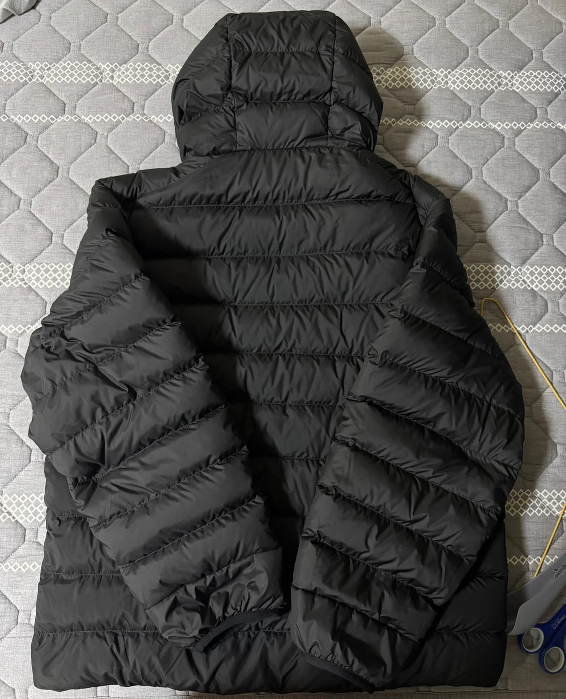 [XL] 무신사 스탠다드 무탠다드 시티레저 경량패딩 블랙 상품이미지2