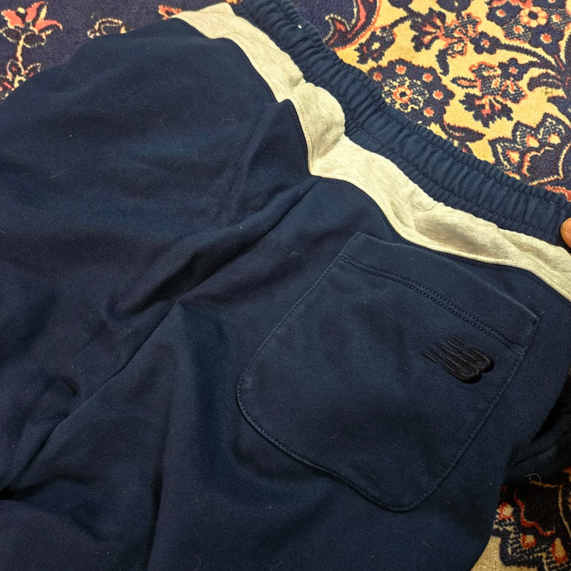 뉴발란스 사이드 레터링 스트링 트레이닝 팬츠 M 상품이미지4