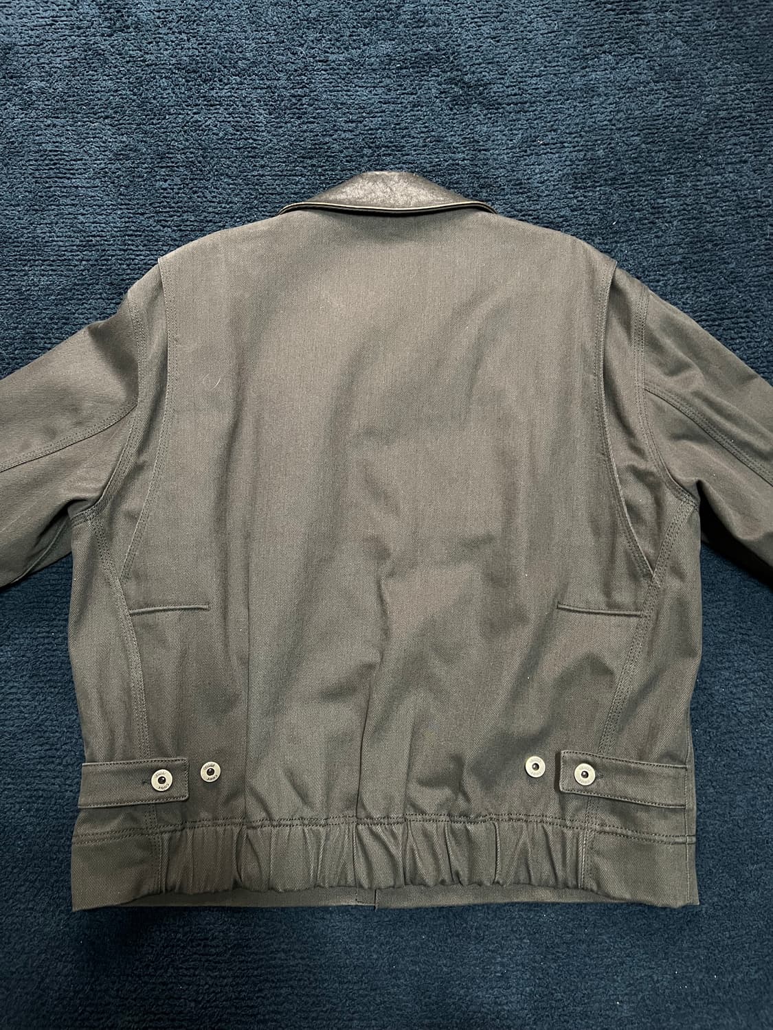 Coor 레더 패치워크 필드 자켓 상품이미지3