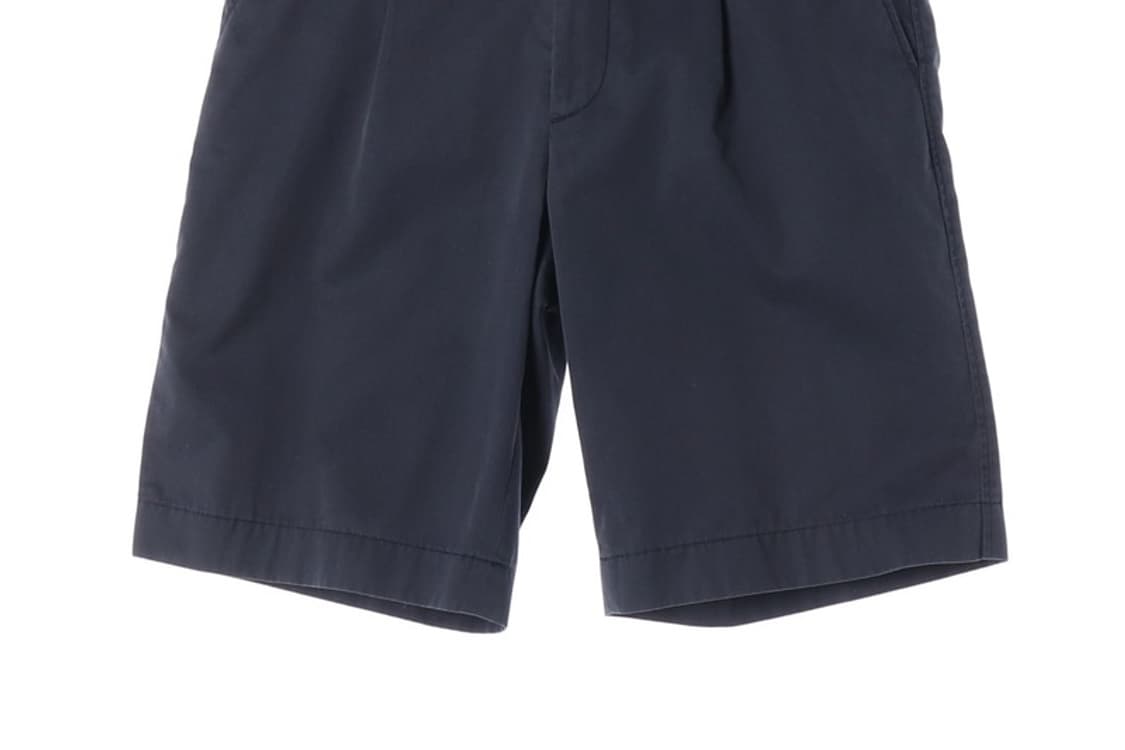 라코스테 네이비 투턱 치노 하프 팬츠 상품이미지4