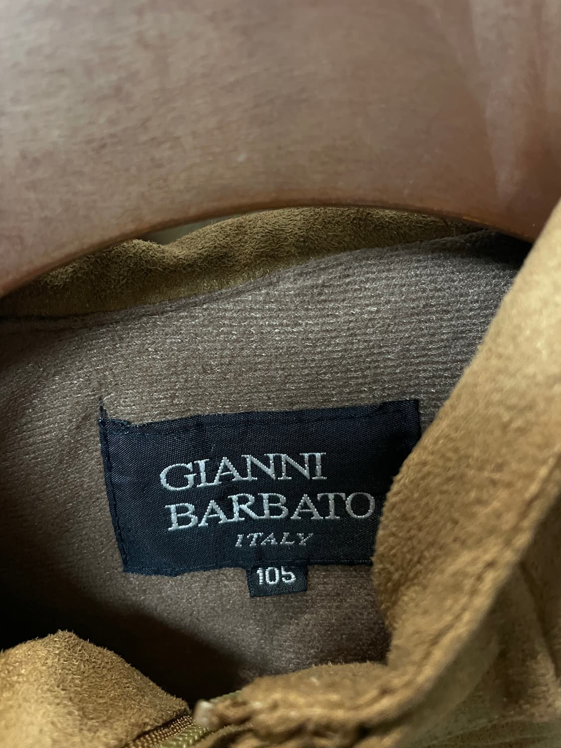 (10) Gianni Barbato italy 스웨이드 후드 자켓 상품이미지7