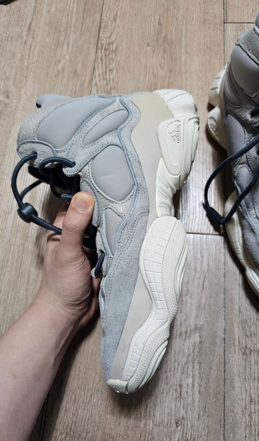 아디다스 이지 500 하이 미스트 스톤 부츠 상품이미지2