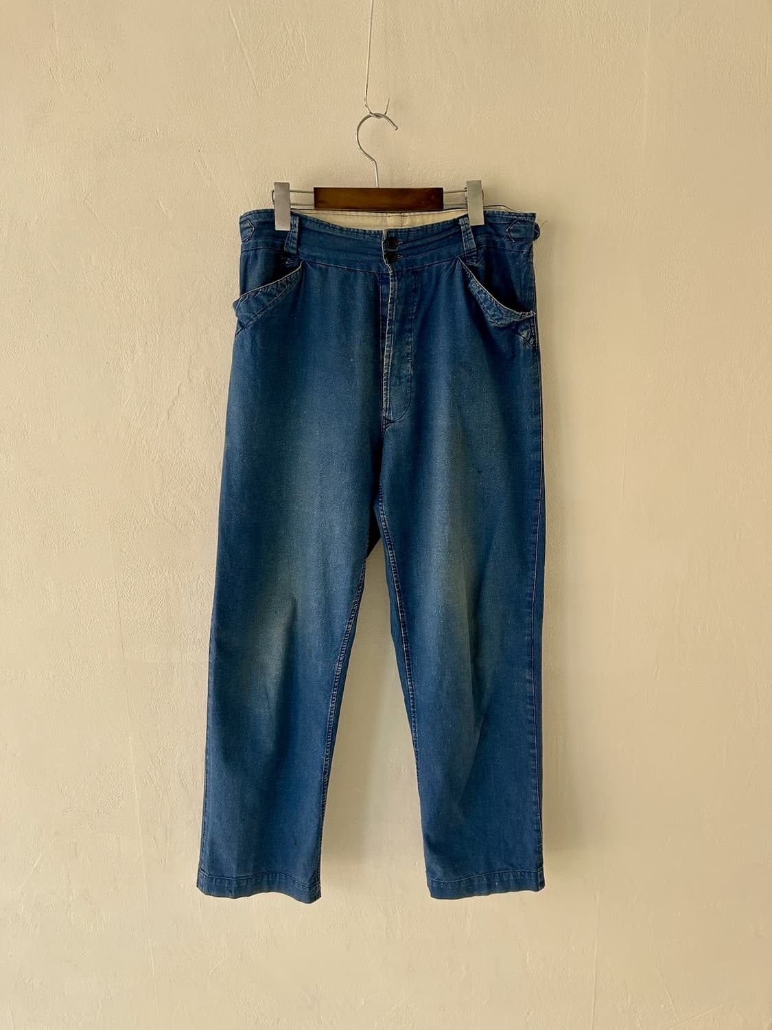 Old French Work Utility Faded Pant. 상품이미지1