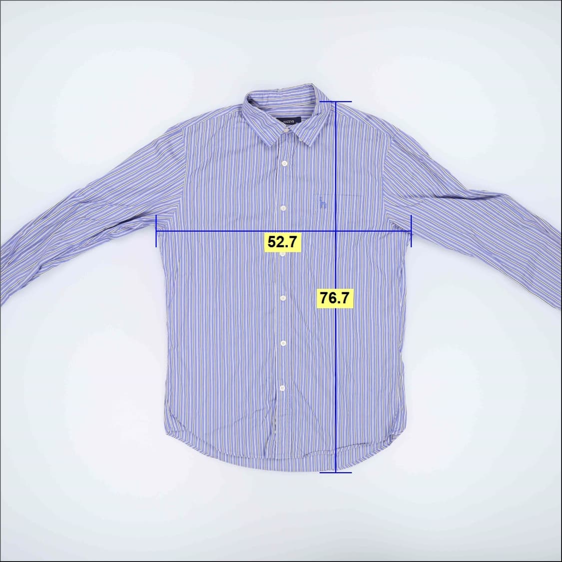 100 헤지스 스트라이프 셔츠 0430H 상품이미지6