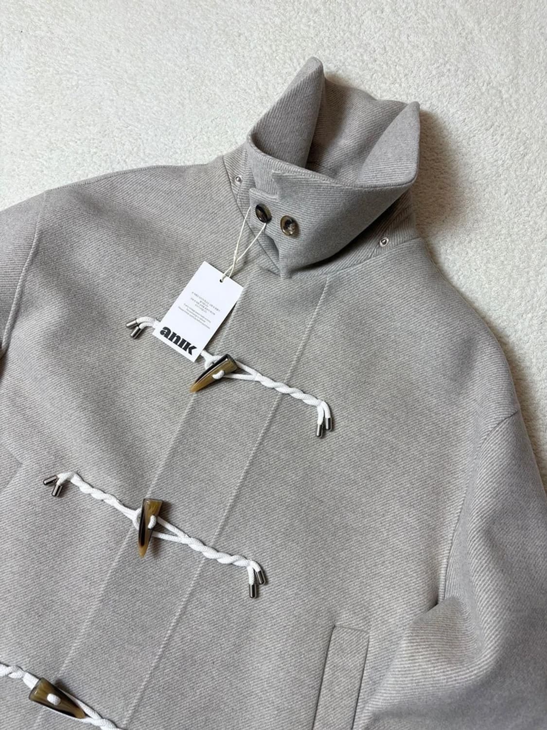 알레그리 신슐레이트 하이엔드 울 더플 코트 PN6530 상품이미지4