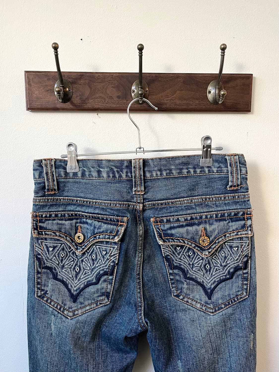 NyLAus jeANS 크랙 데님 진 상품이미지4