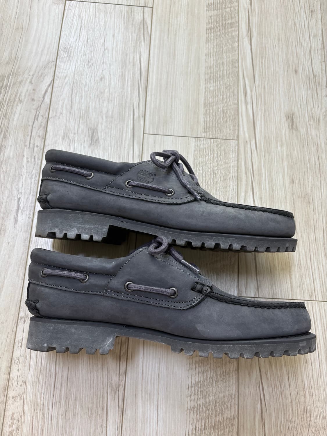 팀버랜드 3아이 보트슈즈 그레이 270 상품이미지3