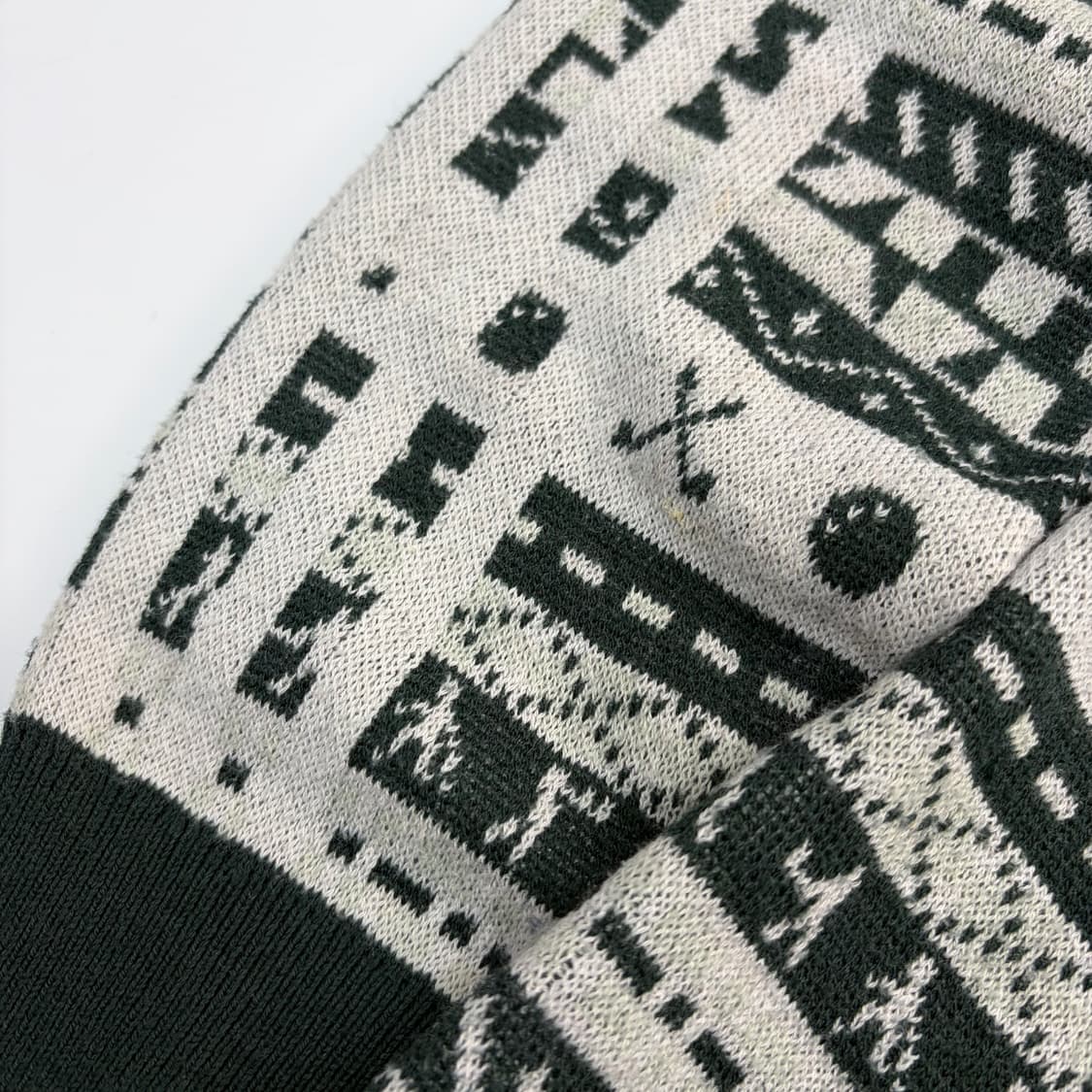 아디다스 패턴 니트 그린 상품이미지7