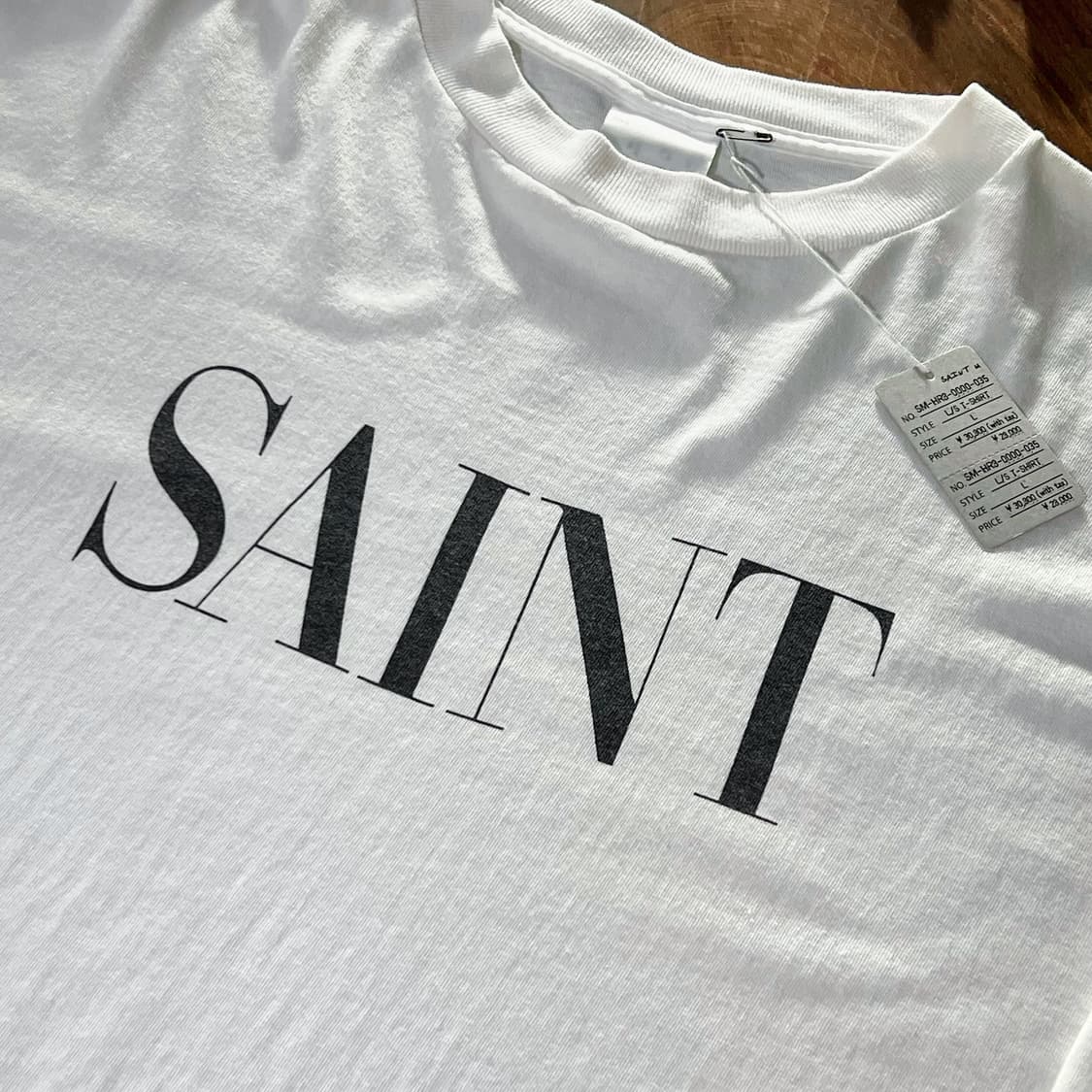 Saint Mx6  Text Logo Longsleeve 상품이미지2