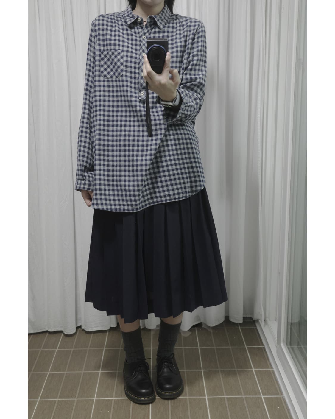 Navy nerd shirts 상품이미지3