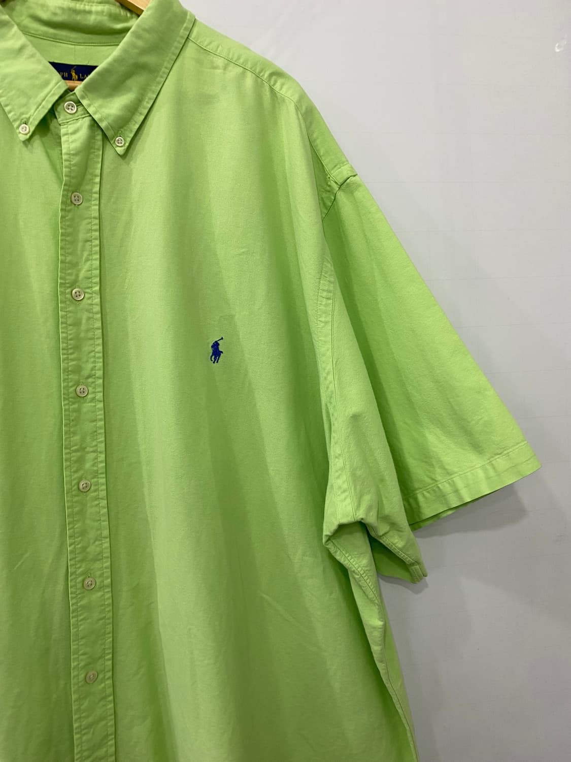 폴로 박스핏 반팔 셔츠(4XL) 상품이미지3